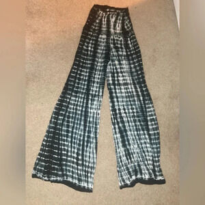 Popular Basics Tie Dye Palazzo Pants Size Small